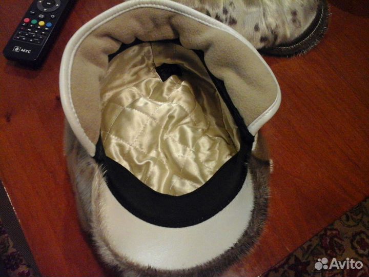 Кепка мужская из нерпы