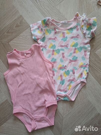 Вещи пакетом на девочку 68