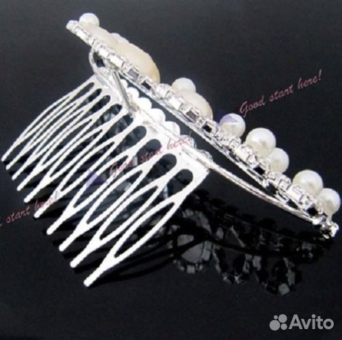 Тиара для невесты, помолвка (стразы)