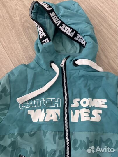 Куртка ветровка для мальчика Pelican 110