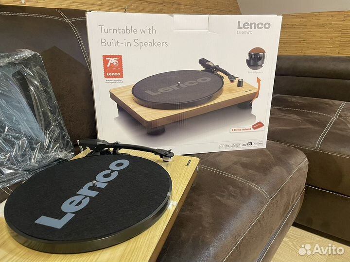 Виниловый проигрыватель lenco LS-50WD