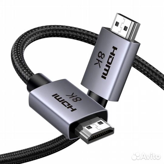 Кабель ugreen HD171 (25910) hdmi 2.1 Male To Male