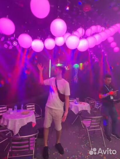 Кинетические шары световые DMX