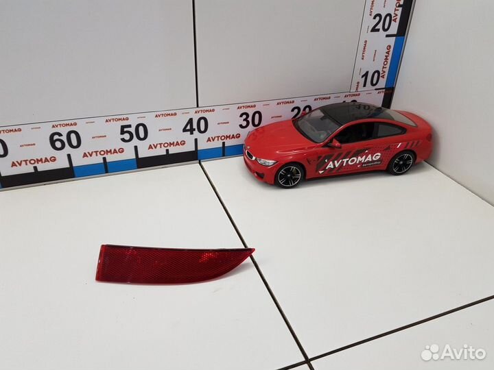 Катафот заднего бампера левый (Renault Logan)