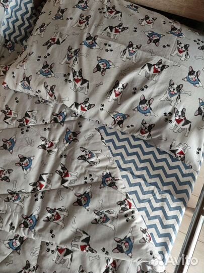 Постельное бельё с готовым стеганным одеялом