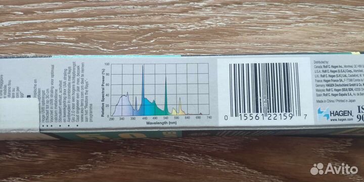 Лампа Exo Terra Repti Glo 5.0 UVB