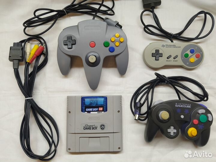 Wii Прошитый Ps2 Vmu GdEmu Remote Джои Кабели ориг