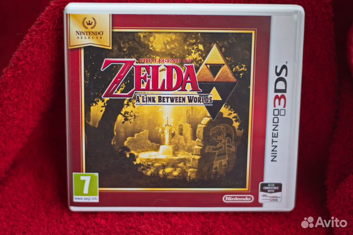 Игра The Legend of Zelda a link between worlds