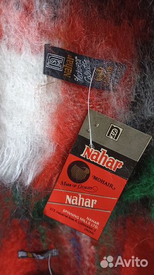 Новый мохеровый шарф из 90-х