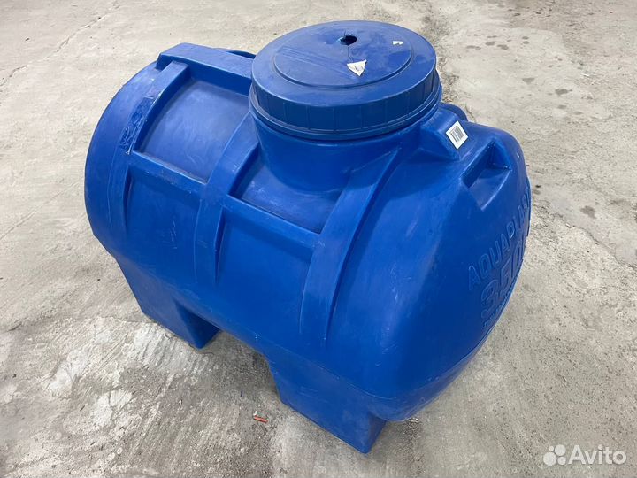 Овально-горизонтальная емкость 350л aquaplast