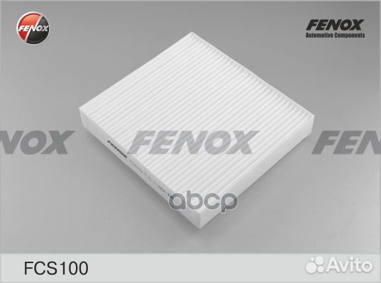 Фильтр салона fcs100 fenox