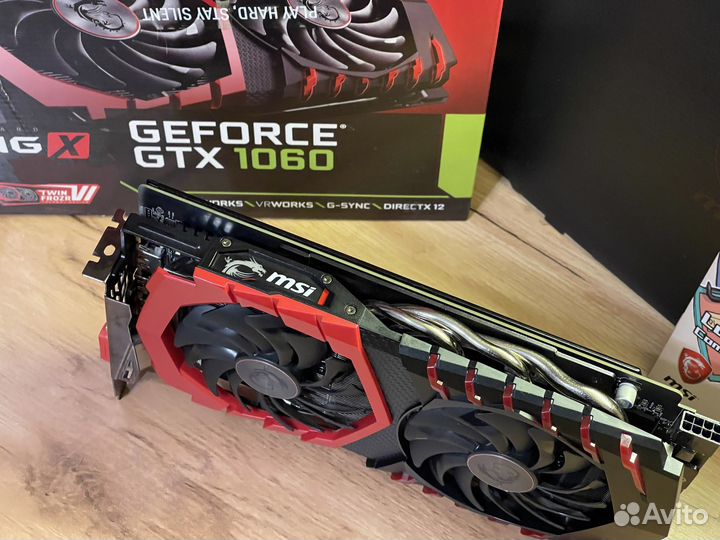 Msi GTX 1060 6 gb