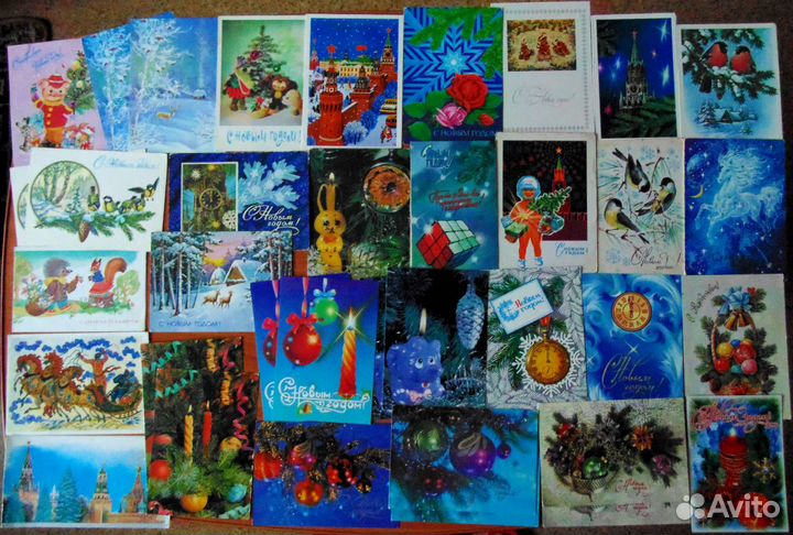 Открытки СССР подписанные