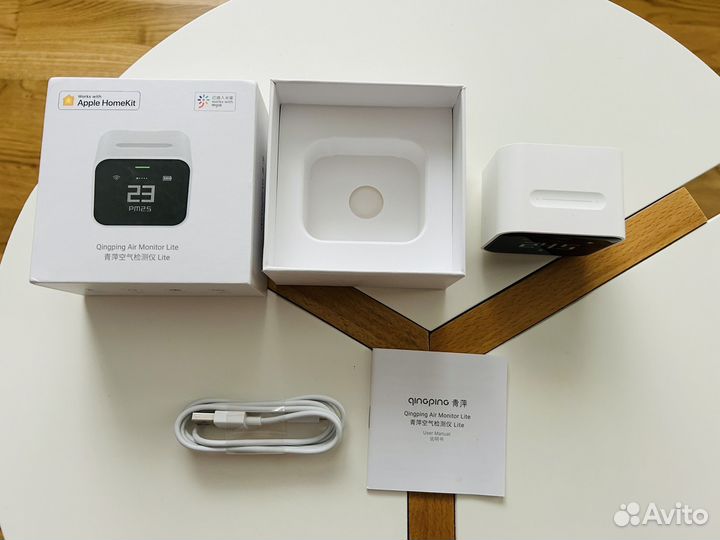 Монитор воздуха Xiaomi Qingping Air Monitor lite