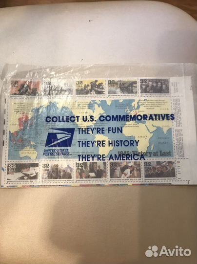 Почтовые марки usa