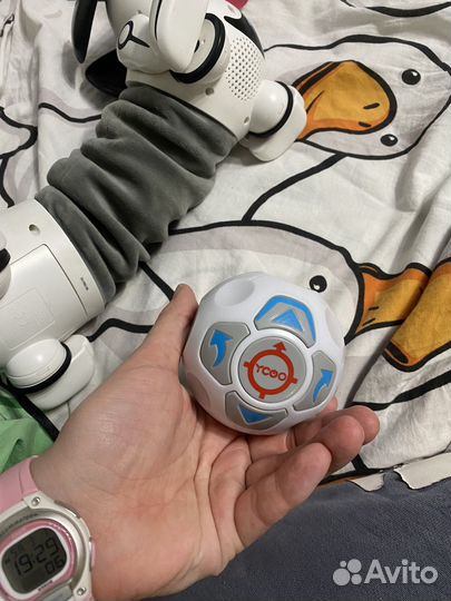 Робот собачка ycoo с пультом интерактивная