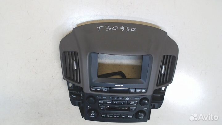 Панель управления магнитолой Lexus RX, 2001