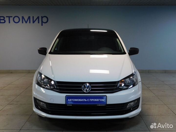 Volkswagen Polo 1.6 МТ, 2018, 52 527 км