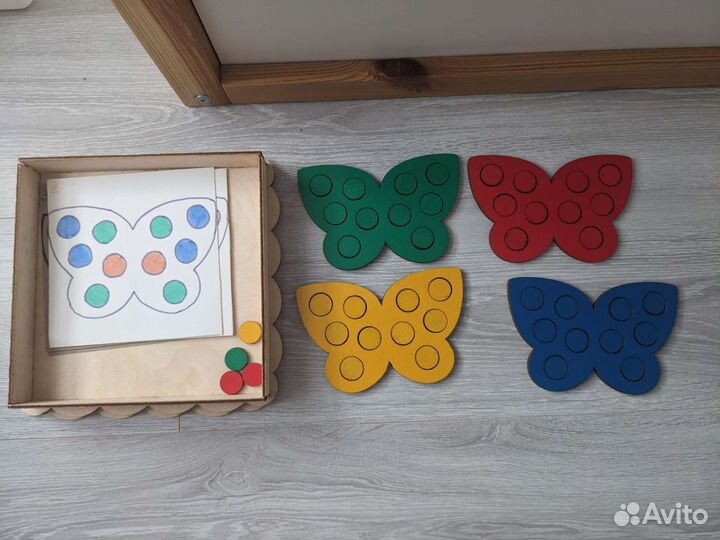 Детские развивающие деревянные игрушки