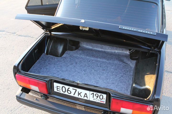 Обивка обшивка багажника ваз 2107 2105 пластик