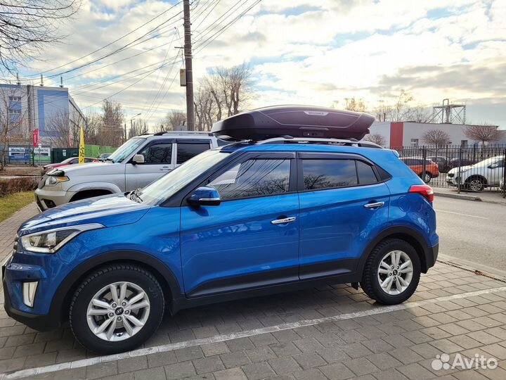 Автобокс Broomer черный мат. на Hyundai Creta