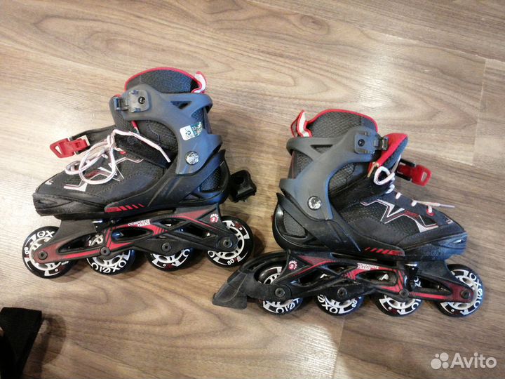 Роликовые коньки детские раздвижные