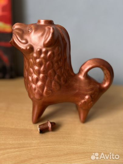 Графин обливная керамика куманец СССР Лев 0,5л