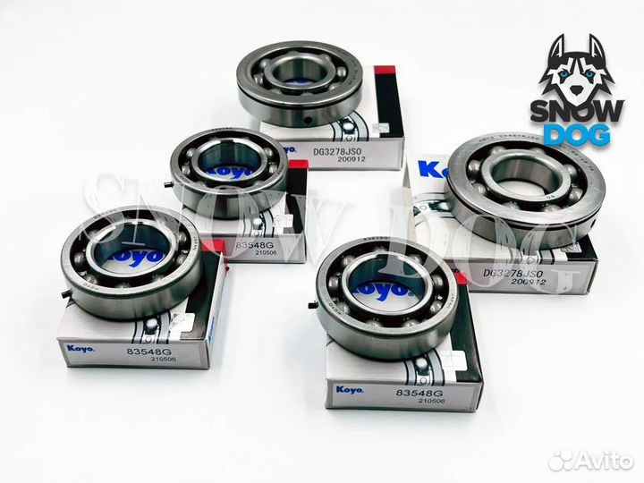 Подшипники коленвала снегохода Yamaha VK540