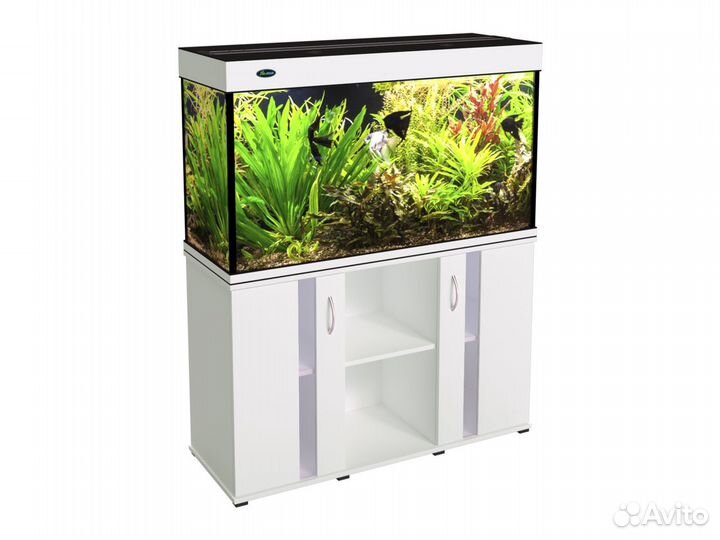 Аквариум 260 литров с тумбой и LED-освещением