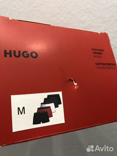 Комплект трусов Hugo 5шт M, оригинал
