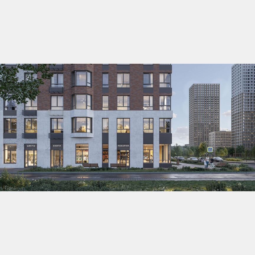 1-к. квартира, 37,5 м², 16/19 эт.