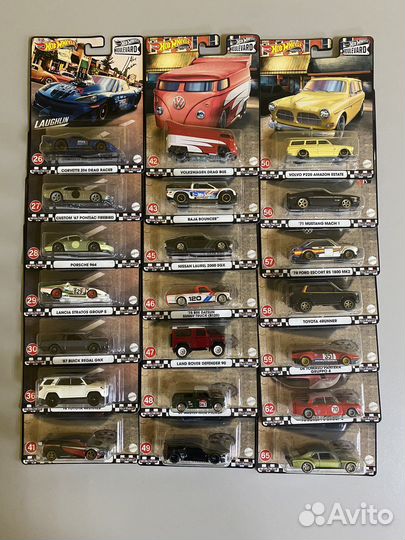 Hot Wheels Premium Boulevard модели