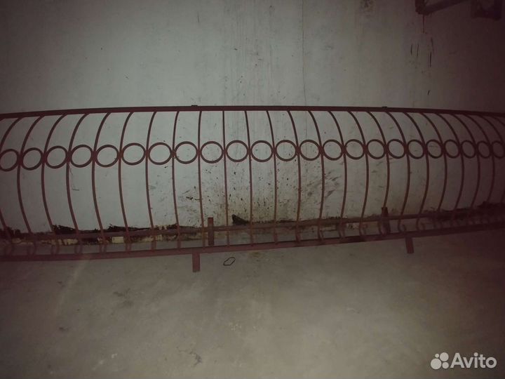 Балконное ограждение, решетка или перила. Длинна 5