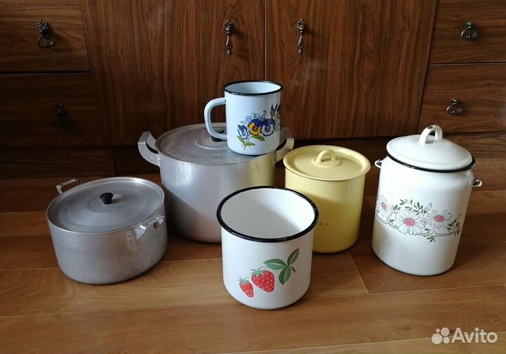 Кастрюля алюминиевая СССР