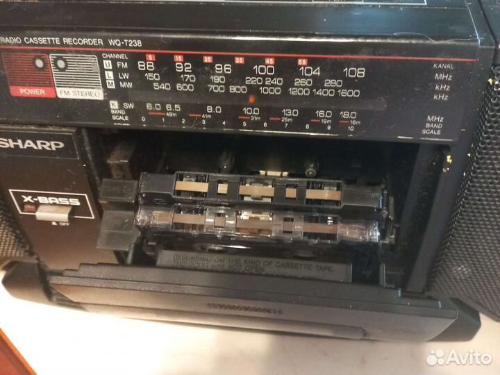 Магнитола sharp WQ-T238