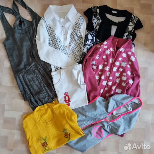 Женские вещи пакетом 42 44 и 52 54