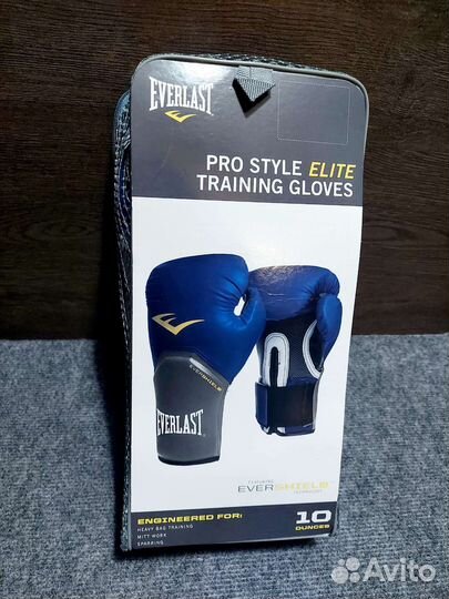 Боксерские перчатки everlast 10 oz новые