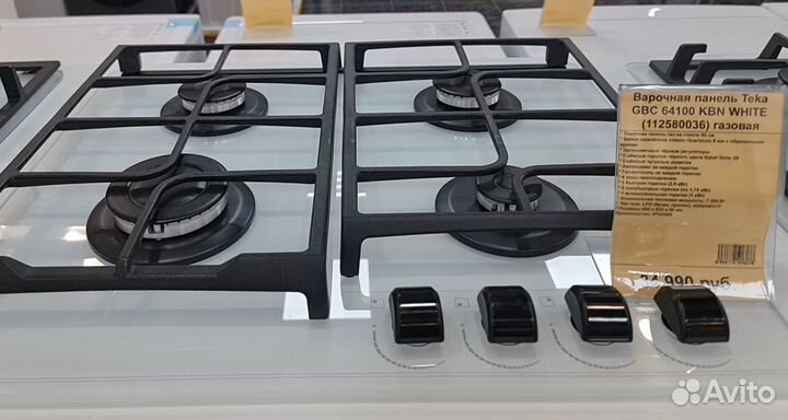 Варочная панель Teka GBC 64100 KBN White