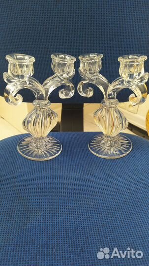 Хрустальные подсвечники