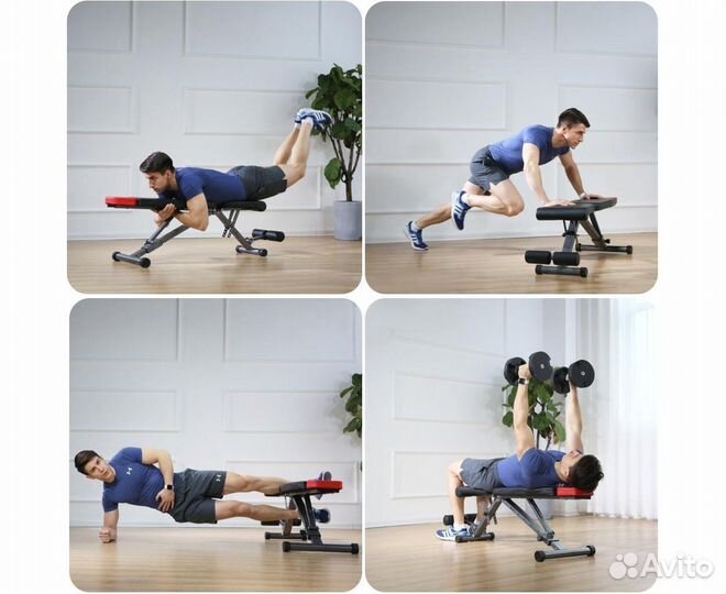 Скамья силовая универсальная DFC D369