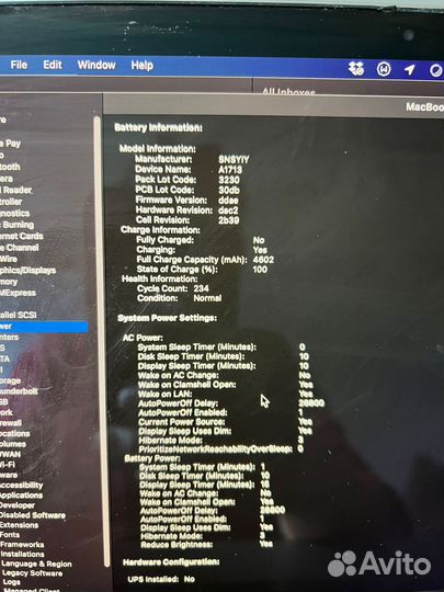 Mac Book Pro 13, 2017 Retina, 16GB, SSD 256GB