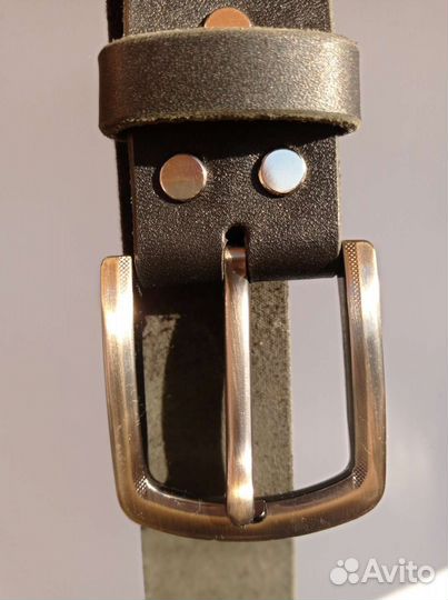 Мужской кожаный ремень