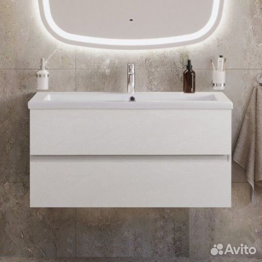 Мебель для ванной Cezares Molveno 46-100-CZR-8070-100 Bianco Ghiaccio