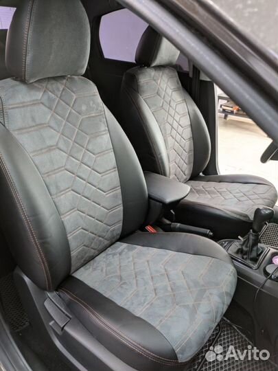 Авточехлы из экокожи с гарантией Арт.59