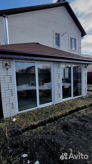 Остекление коттеджей