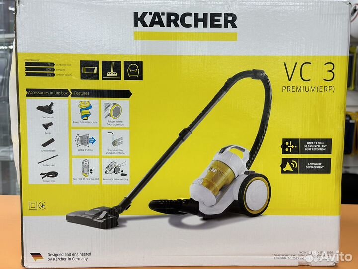 Пылесос karcher VC 3 premium