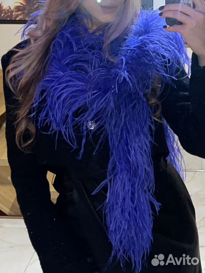 Боа из перьев страуса