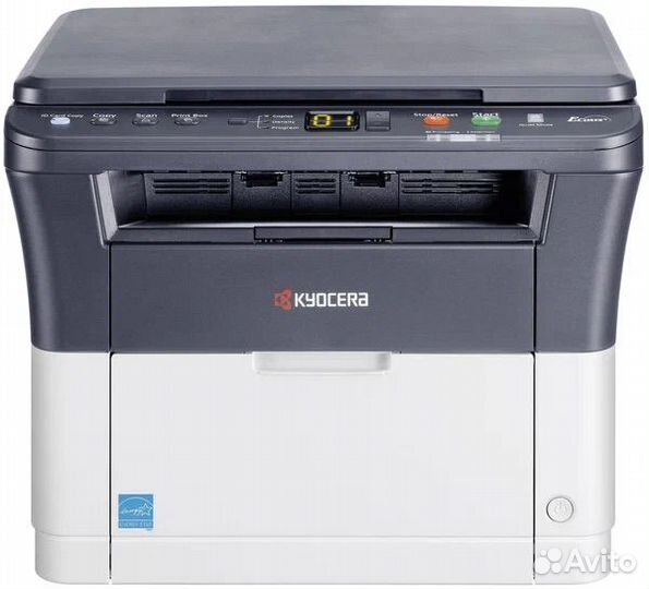 Мфу лазерное kyocera FS-1020MFP (серый/белый)