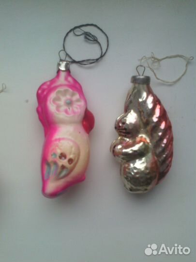 Елочные игрушки СССР