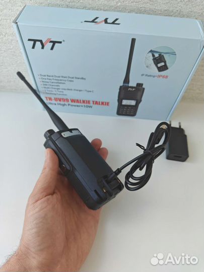 Рация TYT TH-UV99 iP68 10 Ватт (Type-C) новые